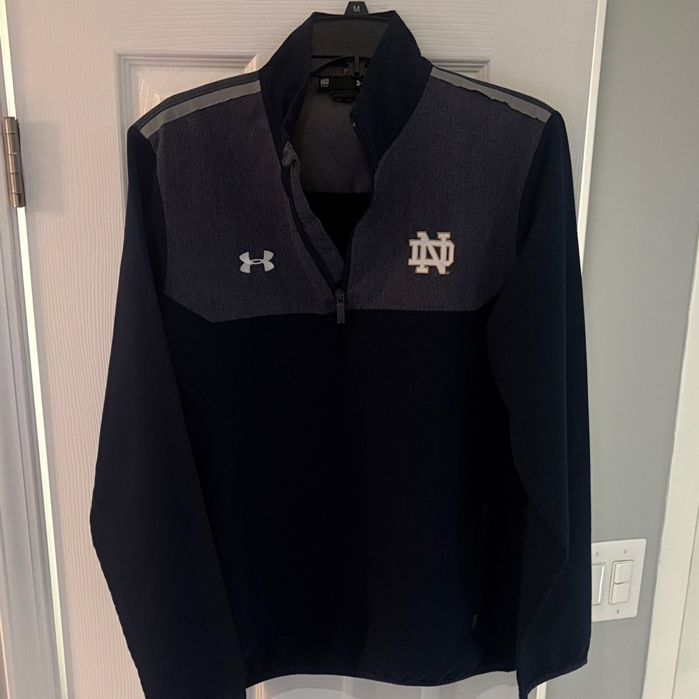 Under Armour Men's Dark Blue Quarter-Zip Jacket